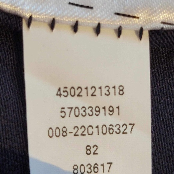 Chicos Tunic Women’s Blue White Top Size 1 US M Long Sleeve Tie Knot Nautical - Picture 5 of 9